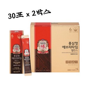 정관장 홍삼정 에브리타임 밸런스 30포, 300ml, 2개