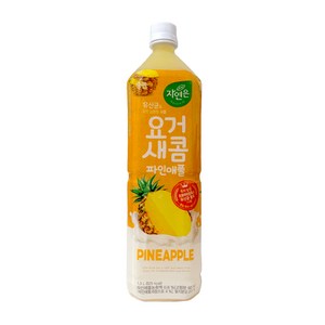 웅진 자연은 요거새콤 파인애플 1.5Lx12펫, 1.5L, 12개