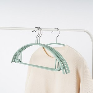 닷드 어깨뿔방지 논슬립 니트 미끄럼방지 옷걸이, 10개, 민트