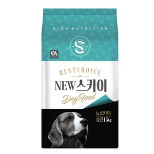 개사료 대형견 뉴스카이 성견 15kg (사은D)