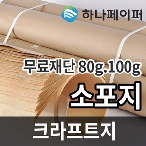 하나페이퍼 크라프트지 전지 2절 4절 8절 16절 사이즈, 2절ㅡ50매