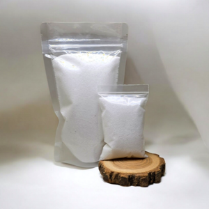 테라리움재료 색모래 칼라규사 1mm 흰색 소금모래, 300g, 1개