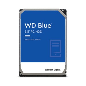 WD Blue 5400/256M (WD40EZAX 4TB) HDD, 선택없음, 1MB