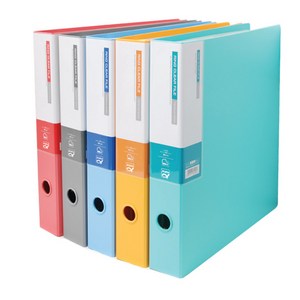 [알파] 링클리어화일 프리미엄 A4 4공 50P (색상 선택), 회색, 옵션선택