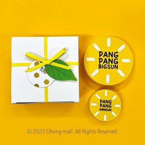 [선물포장] 2023 시즌7 엘로엘 선쿠션 본품1개+미니1개 팡팡, 1. 감사 택, 25g, 1개