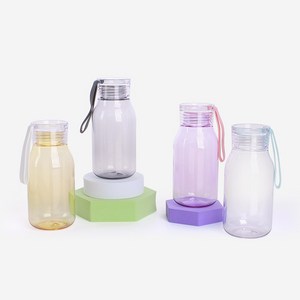 [물병공장]밀크보틀 미니미 누드 300ml/소형물병/어린이물병, 퍼플, 핑크, 1개