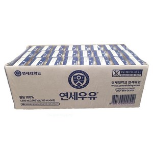 연세대학교 연세우유, 200ml, 24개