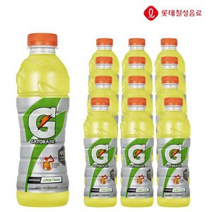 게토레이 레몬, 600ml, 12개