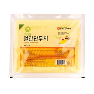 장푸드 절관단무지 3kg 1개