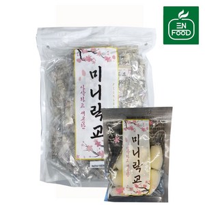 이엔 미니락교 20g×100개/일회용락교/포장용락교, 100개, 20g