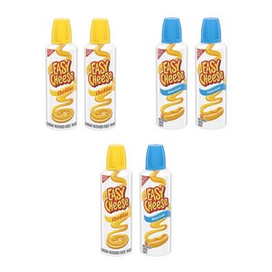 이지치즈 체다 아메리칸 뿌려먹는 치즈 스프레이 226g x 2개 / Easy Cheese Chedda Cheese Snack 8 oz, 체다 226g * 2개, 226ml