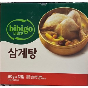 cj 제일제당 비비고 삼계탕 800G [원산지:국산], 4개