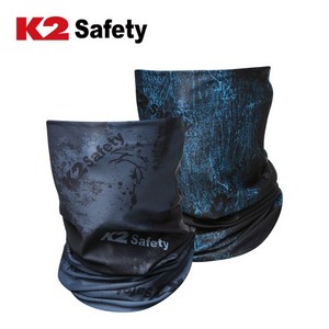 K2 Safety 베이직멀티스카프 여름용품 UV자외선차단 신축성 피부보호 햇빛가리개 흡습속건 향균 여름 쿨스카프, 네이비