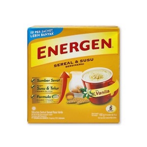 인도네시아 에너젠 바닐라 / Energen Vanila 달콤한 간편식, 170g, 1개