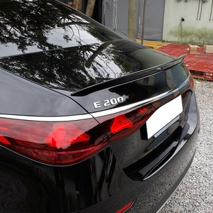 벤츠 E클래스 W214 스포일러 트렁크 몰딩 호환 용품, 01. W214 스포일러 (AMG) 블랙