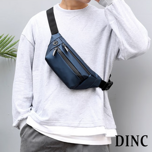DINC 남여공용 초경량 슬링백 방수 힙색 웨이스트백 미니 크로스백 여행용 운동 조깅 파우치 메신저