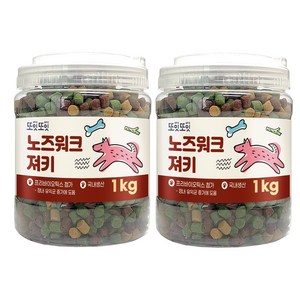 또잇또잇 노즈워크 져키 1kgX2개, 2개, 1kg