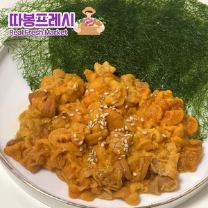 따봉프레시 프리미엄 포항 당일조업 황제 성게알 우니, 2개, 100g