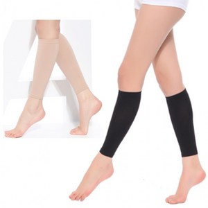 슬림 압박 종아리 보호대 스트립 밴드(2P), Black(FT229), 1세트