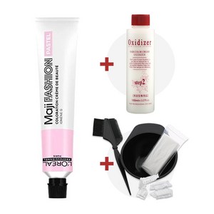 (산화제+시술도구)로레알 마지패션 파스텔 50ml, 7.17 노르딕 블루, 1개