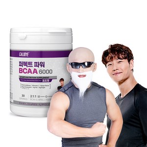 칼로바이 퍼펙트 파워 BCAA 6000 아미노산, 1개, 300g