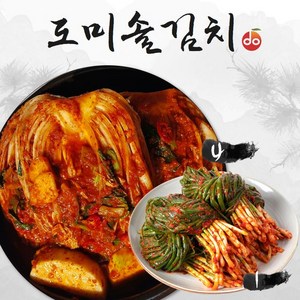 도미솔 맛있는 포기김치 4kg+파김치 1kg(총5kg), 1세트, 단일옵션