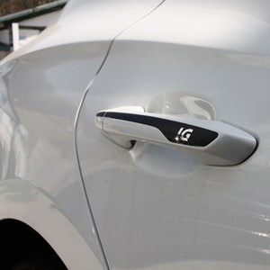 현대 그랜져 IG 차량용 카본 스티커 데칼 호환, 8.도어손잡이 패널, 카본와인, 1개