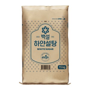 백설 하얀설탕, 15kg, 2개