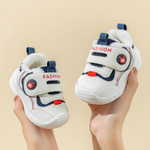 캐쥬얼 키즈 방한 털 운동화 아동 겨울 퍼 ******온 슈즈