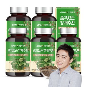 GNM자연의품격 품격있는 양배추환, 120g, 5개