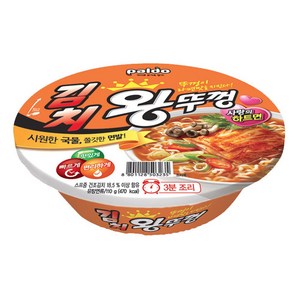 김치 왕뚜껑 110g, 12개