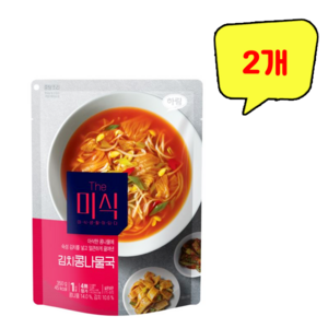 더미식 김치콩나물국, 350g, 2개