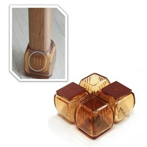 디앤데코 불소수지 먼지가 붙지않는 의자발커버 사각시리즈, 1세트