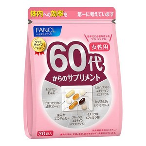 판클 60대 서플리먼트 여성용 60.5g, 210정, 1개