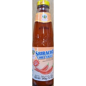 태국 스리라차 칠리 소스 (Extra HOT) Sriracha chili sauce 300ml 핫소스 worldfood, 1개