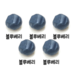 우리밀쿠키반죽5색세트(60g x 5개) 리얼재료 우유버터 쿠키만들기 아이간식 토이쿠키 쿠키만들기, 300g, 1세트