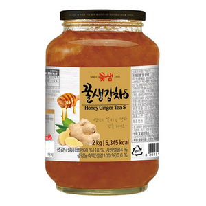 꽃샘 꿀 생강차S, 2kg, 1개입, 1개