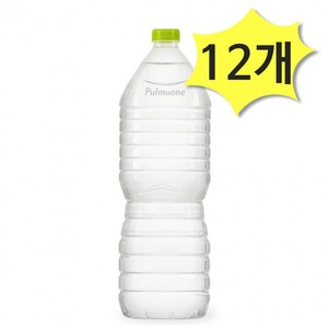 풀무원샘물 무라벨 생수, 2L, 12개