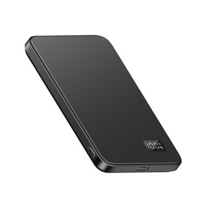 조이트론 맥세이프 울트라 슬림 초경량 고속충전 보조배터리 5000mAh C타입, MiniMax50, 블랙