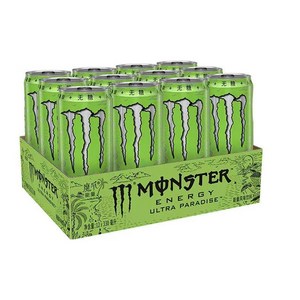 몬스터에너지 제로슈거 Monster Energy Ultra Paradise 330ml*24 무설탕, 330ml, 24개