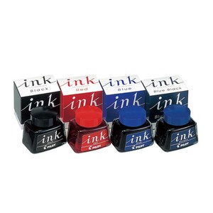 파이롯트 INK-30 만년필 병잉크 [30ml/4칼라], 1개, 블랙