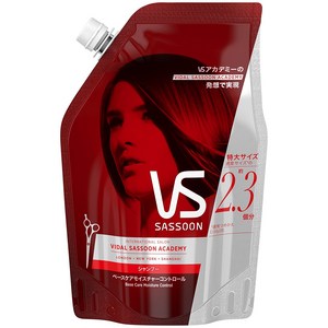 비달사순 샴푸 베이스 케어 모이스처 컨트롤 리필 초특대 800ml, 1개