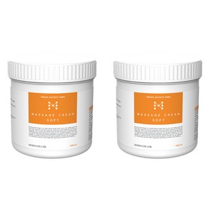 메르헨랩 소프트 마사지크림, 1.2L, 2개