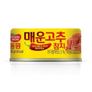 동원 매운 고추참치 통조림, 150g, 16개