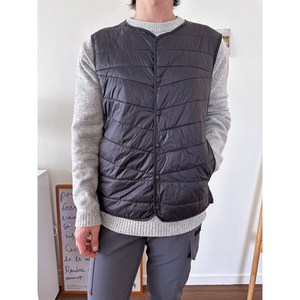 큰집샵 빅사이즈 덕다운 경량 패딩 조끼