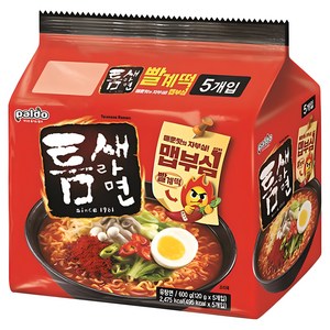 틈새라면 빨계떡 120g, 5개