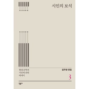 시인의 보석:현대 문학과 시인에 관한 에세이, 민음사, 김우창