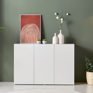 아이모던가구 슬림 거실수납장 골에지 화이트, 슬림형, 10.2단 1200(H810) SLIM, 화이트에지
