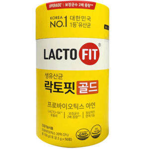 종근당건강 락토핏 골드 생유산균, 1개, 300포
