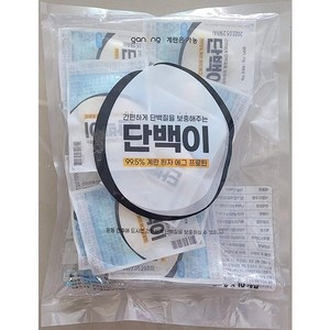 가농 계란 흰자 에그 프로틴 단백이 600g (60g X 10개입), 60g, 10개